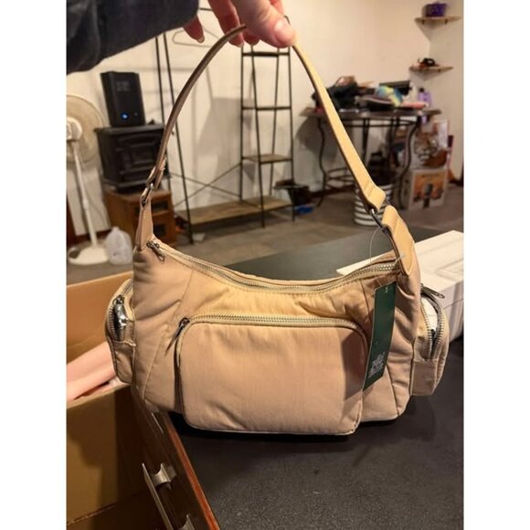 Wild Fable Shoulder Bag With Multiple Zipper Pockets & Adjustable Strap - Picture 1 of 4